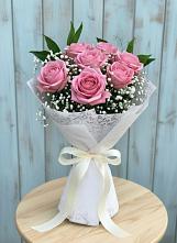 Букет цветов из:  Розы #REPLACE_PRED# Добром