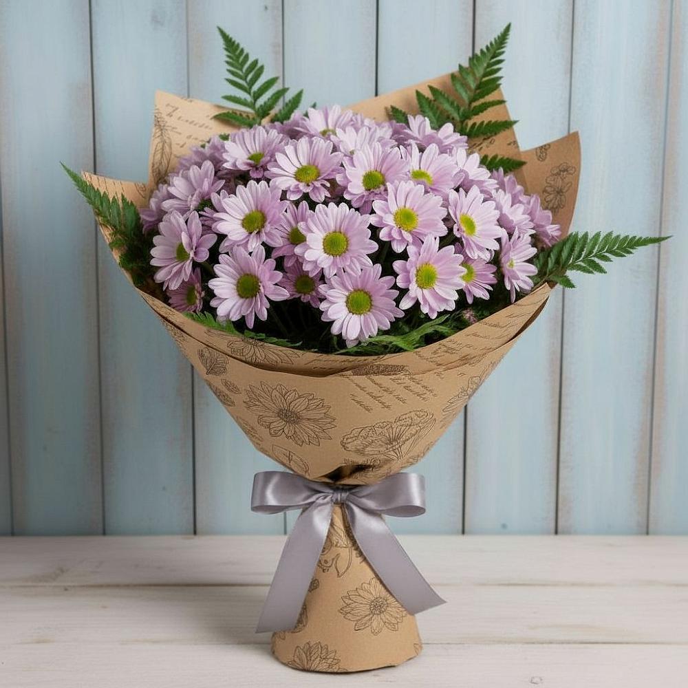 Букет цветов из: Хризантемы в Добром