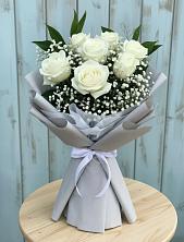 Букет цветов из:  Розы в Добром