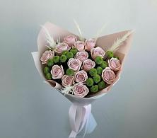 Букет цветов из:  Розы и Хризантемы в Добром