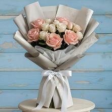 Букет цветов из:  Розы в Добром