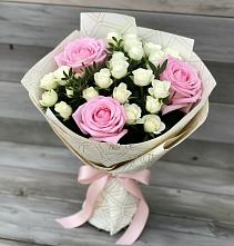 Букет цветов из:  Розы #REPLACE_PRED# Добром