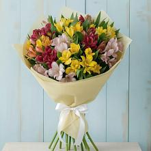 Букет цветов из:  Альстромерии в Добром