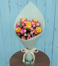 Букет цветов из:  Розы в Добром