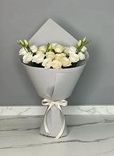 Букет цветов из:  Розы и Лизиантусы #REPLACE_PRED# Добром